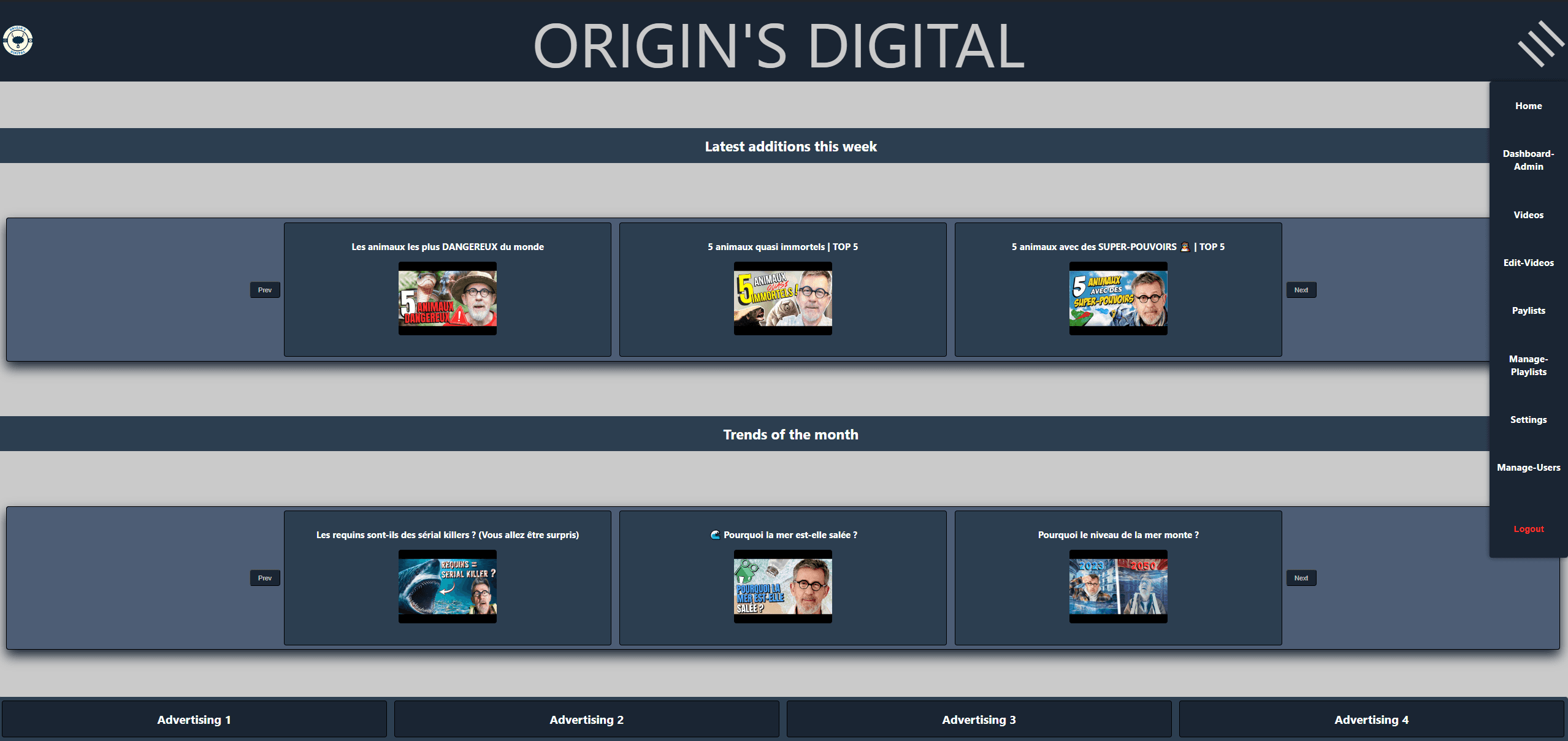Origin's Digital
